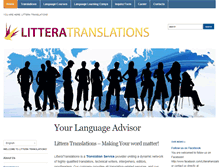 Tablet Screenshot of litteratranslations.com